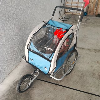 Carro para bici de niños porta bicicletas