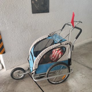 Carro para bici de niños porta bicicletas