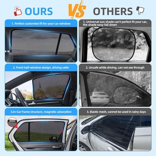 XCBYT Parasol Coche Compatible con VW Golf VII