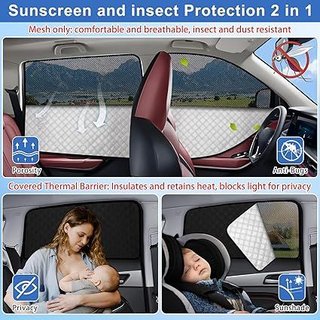 XCBYT Parasol Coche Lateral para VW Golf 8