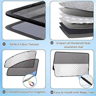 XCBYT Parasol Coche Lateral para VW Golf 8