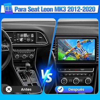 Hexinex Android 13 2+32GB AutoRadio 9'' Seat Leon
