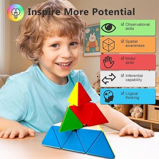 Vdealen Speed Cubo Magico Piramide Magic Cube