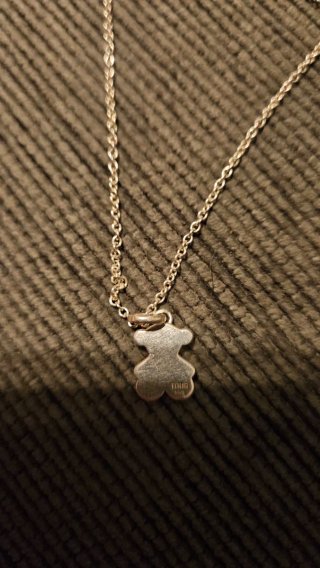 Collar Tous Oso Plata
