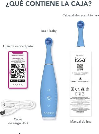 FOREO ISSA 4 Baby Cepillo dientes sónico silicona