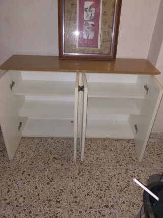 Mueble buffet diseño nórdico 1.40m