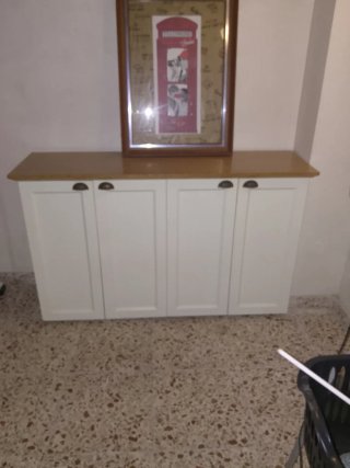 Mueble buffet diseño nórdico 1.40m