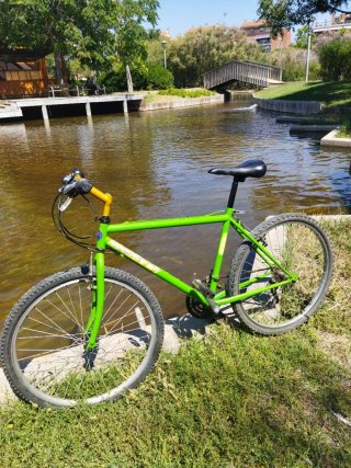 Bicicleta de Montaña Verde
