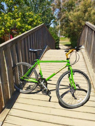 Bicicleta de Montaña Verde