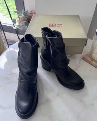 Botas Piel Negra A.S. 98