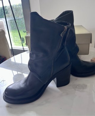 Botas Piel Negra A.S. 98
