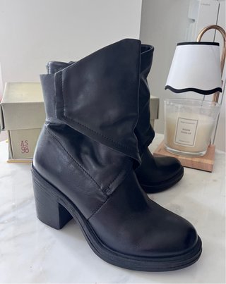 Botas Piel Negra A.S. 98