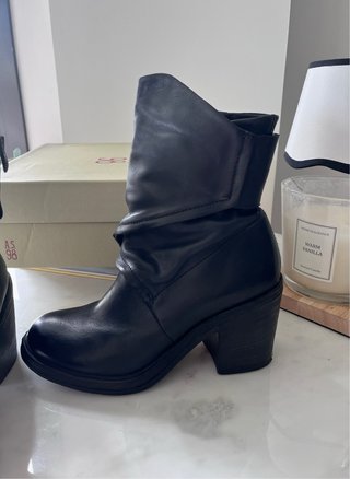 Botas Piel Negra A.S. 98