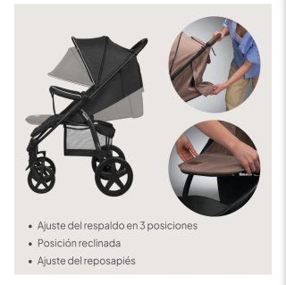 Silla de paseo LIONELO Annet Negra