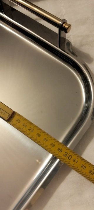 Vassoio Lavazza Oro in acciaio inox