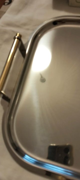 Vassoio Lavazza Oro in acciaio inox