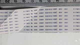 Cavo LVDS Telefunken TE32160B29C10 LCD