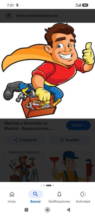 Manitas a domicilio