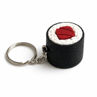 Porta-chaves Sushi com Clicker Anti-stress