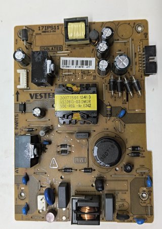 Alimentatore TV Vestel 17IPS11 Telefunken TE32160B