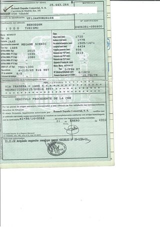 MOTOR COMPLETO RENAULT SCENIC RX4 (JA0) F9Q730 F9