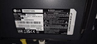 TV LG 65" Negra  LG 65NU8E0B3LA con IA, 4K UHD, 60