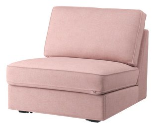 KIVIK fodera x divano letto Gunnared marrone /rosa