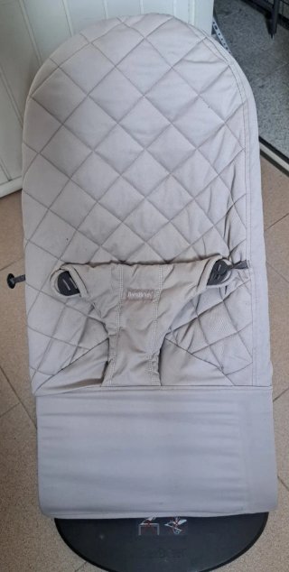 Hamaca BabyBjörn Beige/Gris Claro