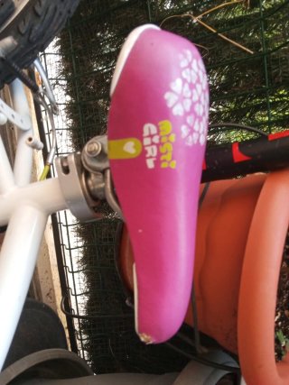 Bicicleta infantil rosa Btwin
