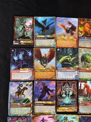 Lote 34 Cartas Fantasy Riders + Limitadas