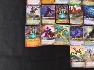 Lote 34 Cartas Fantasy Riders + Limitadas