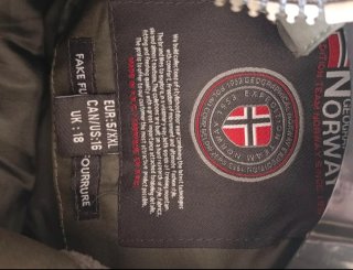 Chaqueta Geographical Norway Verde XXL