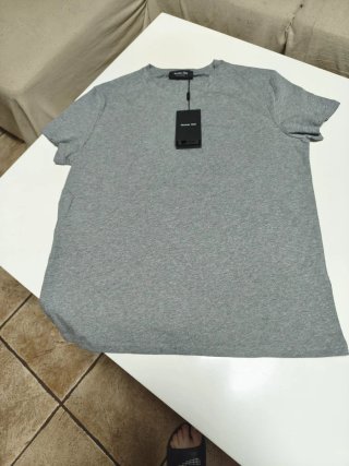 Camiseta Massimo Dutti Gris Talla M
