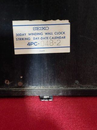 Reloj de pared SEIKO
