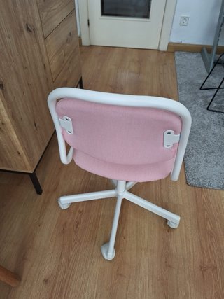Silla de escritorio infantil rosa