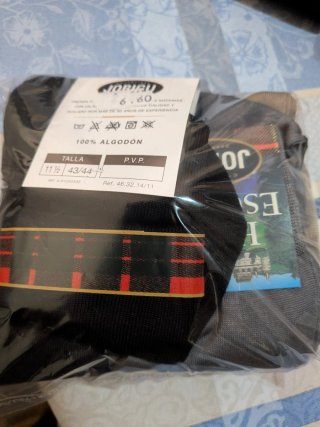5 Calcetines Jorigu Hilo de Escocia varios colores