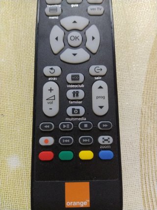 Mando decodificador Orange