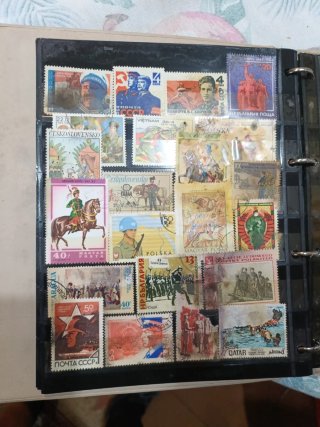 Álbum de sellos del mundo antiguo