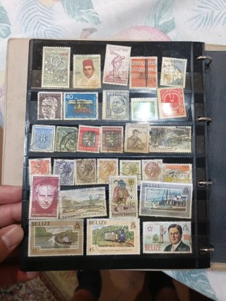 Álbum de sellos del mundo antiguo