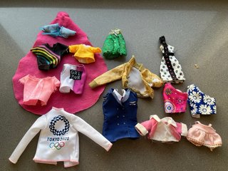 Lote Ropa Muñeca Barbie