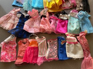 Lote Ropa Muñeca Barbie