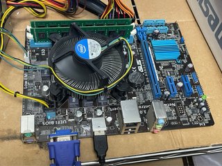 i3 3220 Placa Asus P8H61-M 16GB Ram con disipador