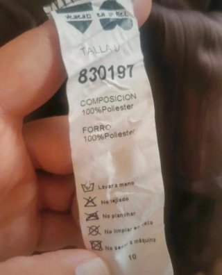 Vestido marrón