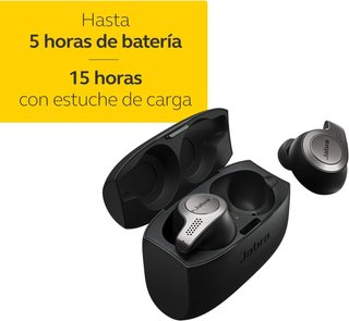 Jabra Elite 65t, Auriculares Bluetooth con Cancelación Pasiva del Ruido