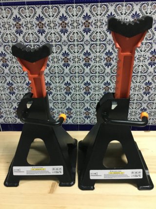 2 Caballetes de 3 Toneladas