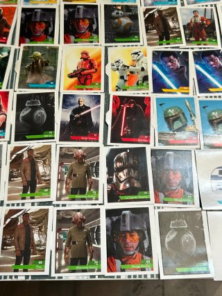 Lote 103 cromos Star Wars 2019 año