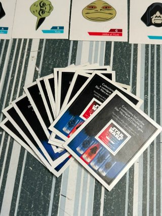 Lote 103 cromos Star Wars 2019 año