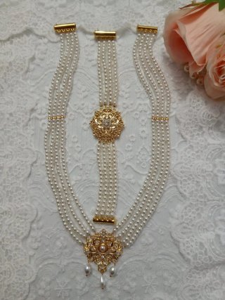 Conjunto fallera perlas de Mallorca