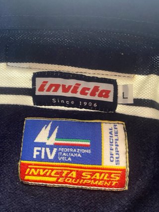 Polo Invicta manica lunga vintage L