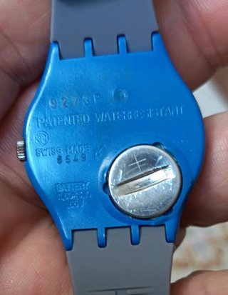 Swatch Vintage Blue Jet GS701 (1989)